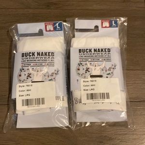 Two new Duluth Buck naked boxer briefs